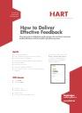How to Deliver Effective Feedback