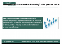 Amalia Sterescu - Succession planning: ce urmeaza dupa teorie - HART Consulting