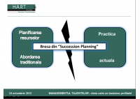 Amalia Sterescu - Succession planning: what is next after the theory - HART Consulting