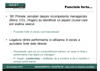 Madalina Balan - Leadership-ul si trasaturile de personalitate accentuate: cand punctele forte devin o frana - HART Consulting