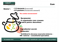 Mihai Spulber - Dezvoltarea competentei de leadership intr-o organizatie dinamica - HART Consulting