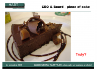 Sergiu Negut - Achieving Buy-in at Board Level: What the CEO Should Look Like - HART Consulting