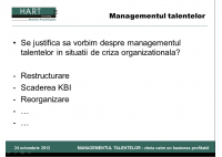 Simona Podgoreanu - Construirea de echipe inalt performante: premiza pentru eficienta economica a unei organizatii - HART Consulting