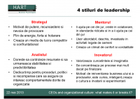 The values of top management team and organizational culture - Madalina Balan & Sergiu Negut - HART Consulting