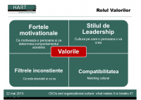 The values of top management team and organizational culture - Madalina Balan & Sergiu Negut - HART Consulting